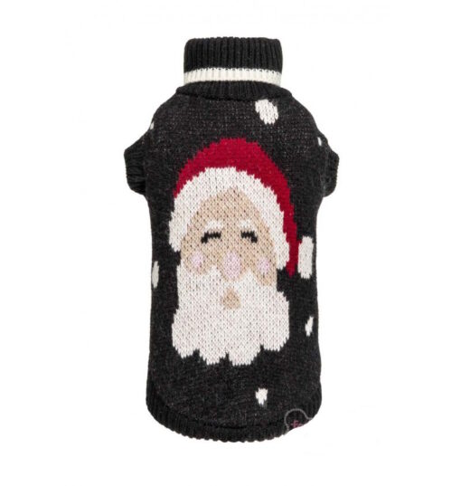 Santa lover pull black For pets only